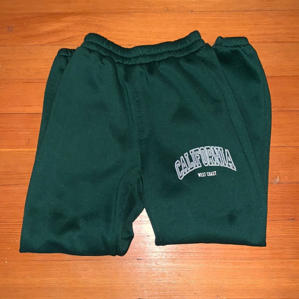 Green Sweatpants from Shein